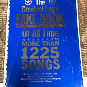 1985 Greatest Fake Book 1225 Legal Songs - Piano, Organ, Guitar Chords Diagrams